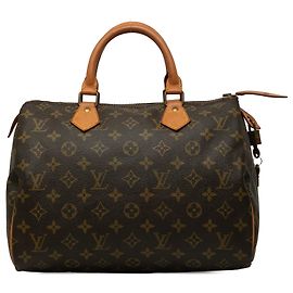 Louis Vuitton Brown Monogram Speedy 30 Braun
