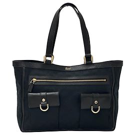Sac cabas Gucci GG Canvas Noir Rouge Autre