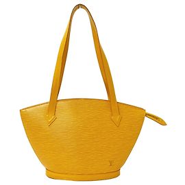 Louis Vuitton Saint Jacques Poignee Long Handbag Other Yellow