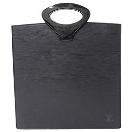 Borsa a mano Louis Vuitton in pelle Epi Nero