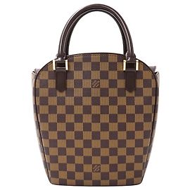 Louis Vuitton Damier Handbag Brown Damier ebene
