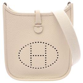 Hermès Bolsa de Ombro Hermes Evelyne Amazon TPM Branco