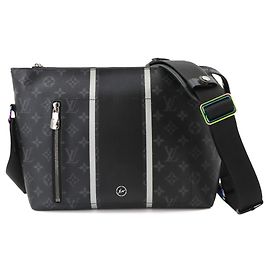 Louis Vuitton Apollo PM Monogram Eclipse Flash Shoulder Handbag M43410 Monograma