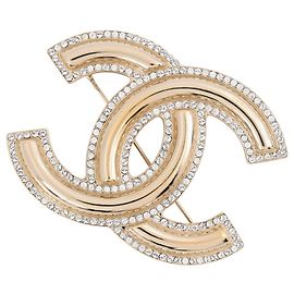 Chanel Coco Mark Strass-Brosche Andere
