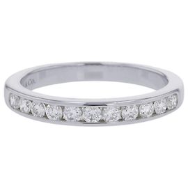 Autre Marque Tiffany & Co. Half Eternity Band Ring Other