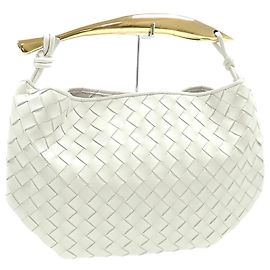 Bottega Veneta Sardine Handtasche Weiß