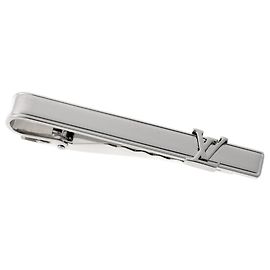 Alfinete de Gravata Louis Vuitton Silver Prata