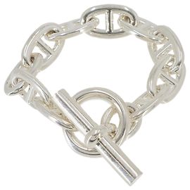 Hermès Bracciale Hermes Chaine d'Ancre TGM Argento