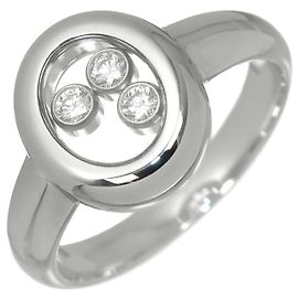 Chopard Happy Diamond Ring in 18K White Gold Other