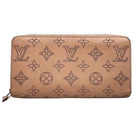 Cartera Zippy Louis Vuitton en piel Mahina rosa Rosa