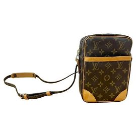 Sac à épaule Louis Vuitton Monogram Danube Marron