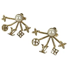 Pendientes Cruiser Pearl Louis Vuitton M00601 Dorado