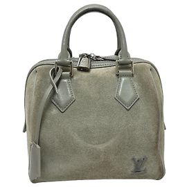 Sac à main Louis Vuitton M48906 Illusion Line Speedy Cube PM Marron