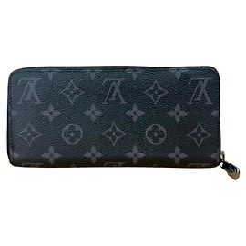 Louis Vuitton Monogram Eclipse Long Wallet Black Monogram
