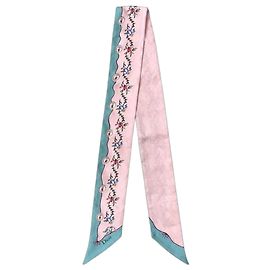 Pañuelo de seda rosa Christian Dior Rosa