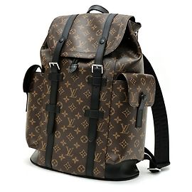 Louis Vuitton Christopher MM Backpack Black Monogram