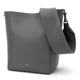 Céline Borsa a tracolla Celine Sangle Bucket Small Marrone