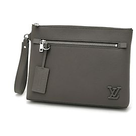 Louis Vuitton LV Aerogram Takeoff Clutch Tasche Khaki