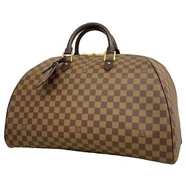 Borsa Boston Louis Vuitton in Ebene Damier ebene
