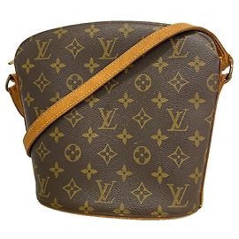 Borsa a tracolla Louis Vuitton Monogram Druot Marrone