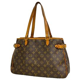 Sac cabas horizontal Louis Vuitton Monogram Batignolles Marron