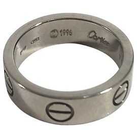 Anillo Cartier Love en Oro 18K Plata