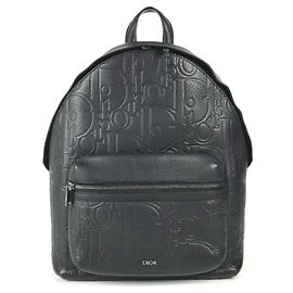 Sac à dos zippé Christian Dior Dior Rider Noir