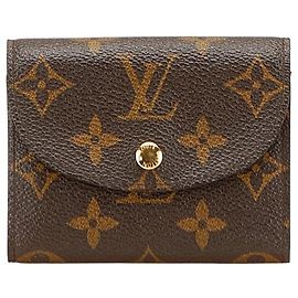 Louis Vuitton Portefeuille Elene Trifold Wallet Marrone