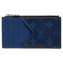 Louis Vuitton Münz-Kartenetui M30270 Blau