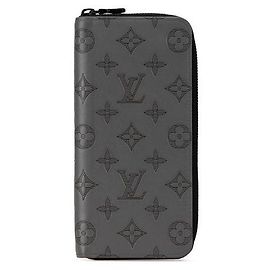 Louis Vuitton Zippy Wallet Vertical Monogram Shadow Gris