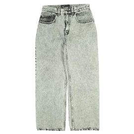 Autre Marque Pantalones de denim de algodón International Gallery BEAMS Dorado Verde