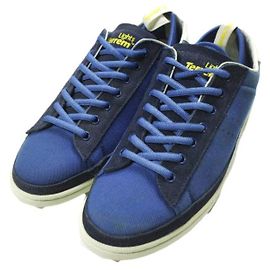 Autre Marque Sapatilhas Terrem PUBLIC Canvas Suede Sneakers Azul Azul marinho