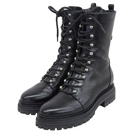 Autre Marque Botas de couro Sergio Rossi SR JOAN Preto