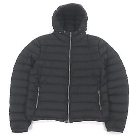 MOORER CATALDI ACQUA Nylon Down Jacket Black