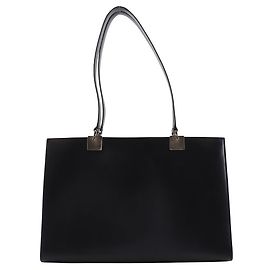 Borsa Tote Salvatore Ferragamo Gancini in vitello Nero