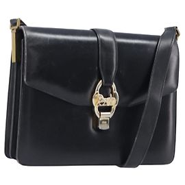 Céline Celine Horse Carriage Leather Nero