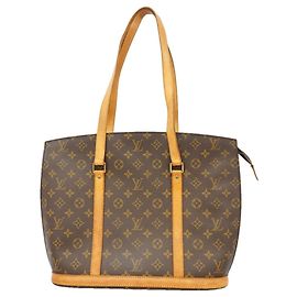 Borsa a tracolla Louis Vuitton Monogram Babylon Marrone