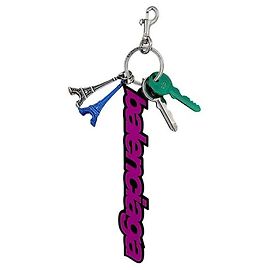 Balenciaga Biker Keyring Pink