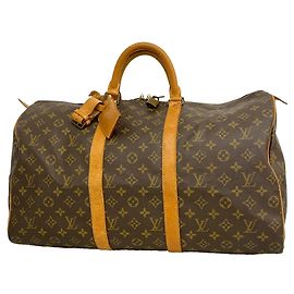 Borsa Boston Louis Vuitton Marrone Marrone