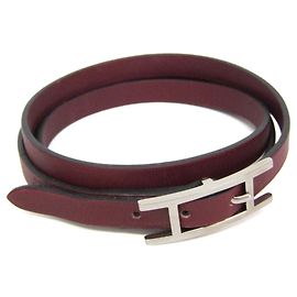 Hermès Hermes Hapi 3 Leather Bordeaux