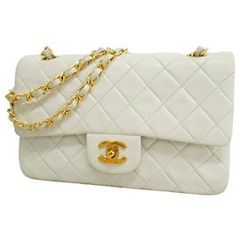Sac à épaule Chanel Matelassé Blanc