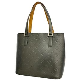 Bolso Tote Louis Vuitton Monogram Mat Stockton Negro