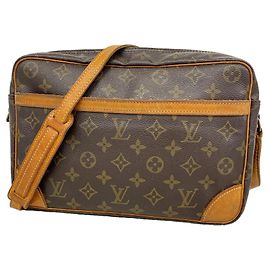 Bolsa de Ombro Louis Vuitton Monogram Trocadero 30 Marrom