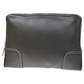Housse d'ordinateur portable Louis Vuitton en cuir Marron