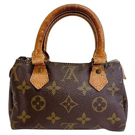 Louis Vuitton Mini Speedy M41534 Handtasche Braun