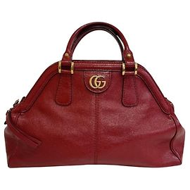 Borsa Gucci Liber Medium - Pelle rossa Rosso