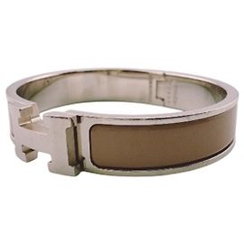 Bracelet Hermès Click H Argenté