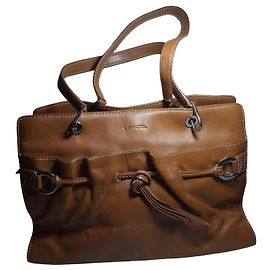 Borsa a mano Lancel in pelle marrone Marrone