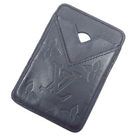 Tarjetero Louis Vuitton Monogram Shadow Negro