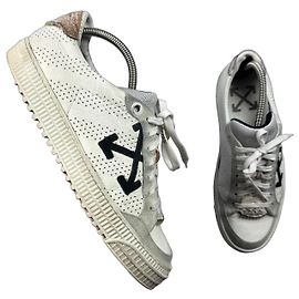 Off White Off-White Cup Sole 3.0 White & Beige Leather Sneakers Size 43 / 27.5cm Other